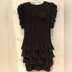 NWOT Vintage Black Dress